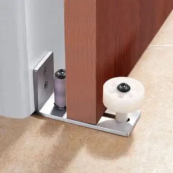 Barn Door Floor Guide Stainless Steel Wall Mounted Stay Barn Door