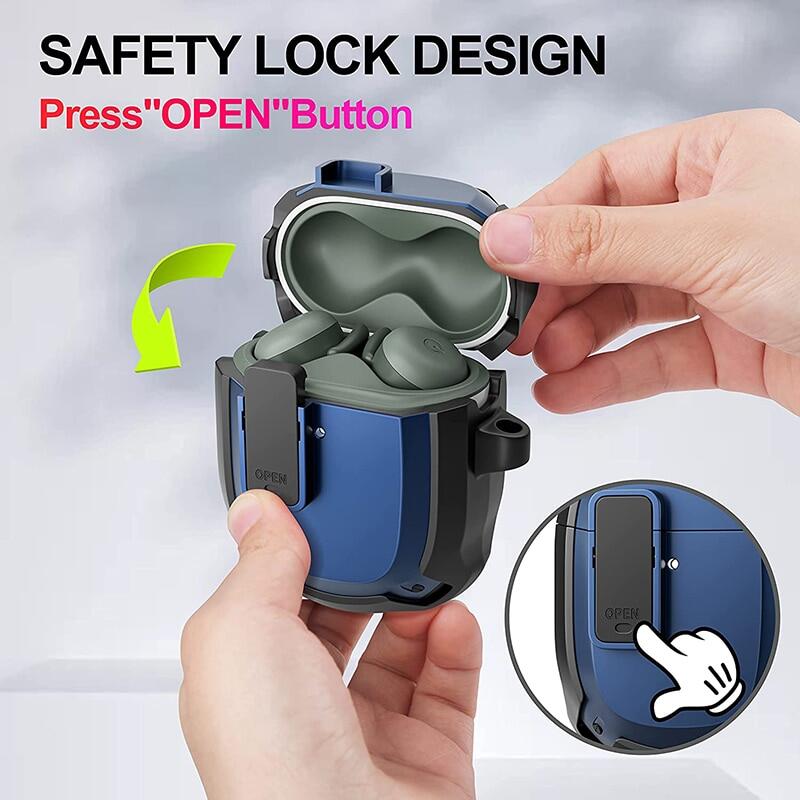 Ốp Chuyển Đổi Cho Google Pixel Buds 2 Vỏ Bảo Vệ Tai Nghe Chống Sốc Ốp Cho Google Pixel Buds A Có Móc Khóa