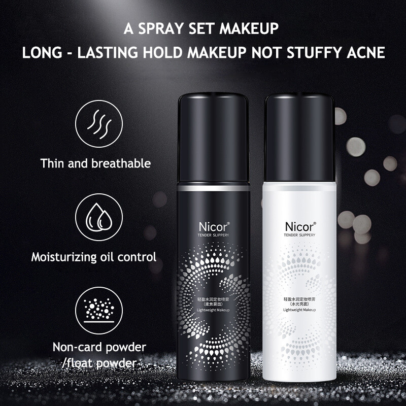 SUAKE Moisturizing Makeup Setting Spray Dewy Finish 100ml Makeup Setting Spray For Dewy Look Gentle Spray For Post-Makeup Skin