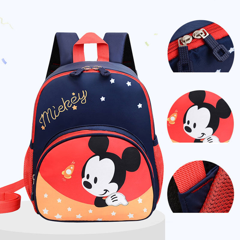 HS Kids anti-lost backpack kindergarten backpack cartoon little dinosaur leash backpack