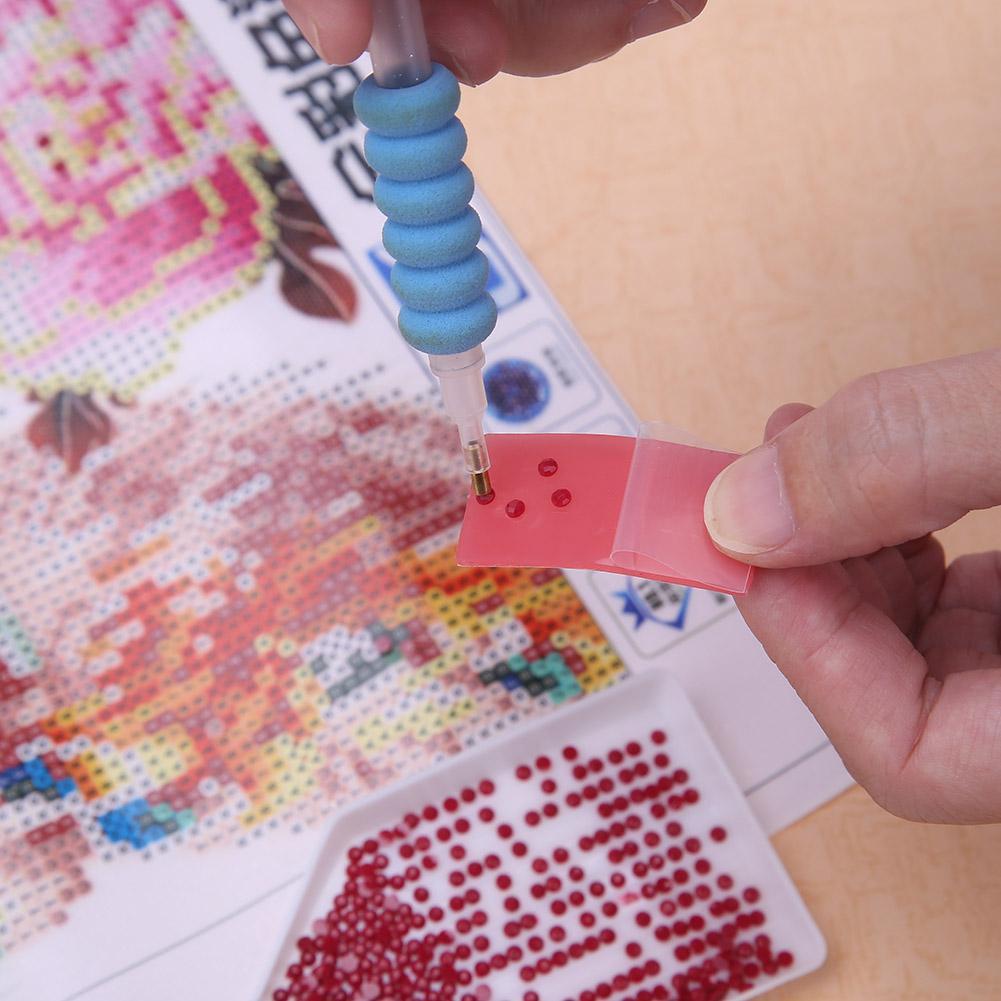5D DIY Diamond Painting Cross Stitch Embroidery Point Drill Pen Tools Kit