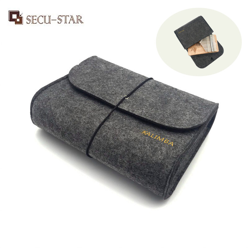 SECU-STAR Kalimba Storage Bag Thumb Piano Bag Case Portable Box Bag for 17 Key/15 Key/10 Key Malaysia