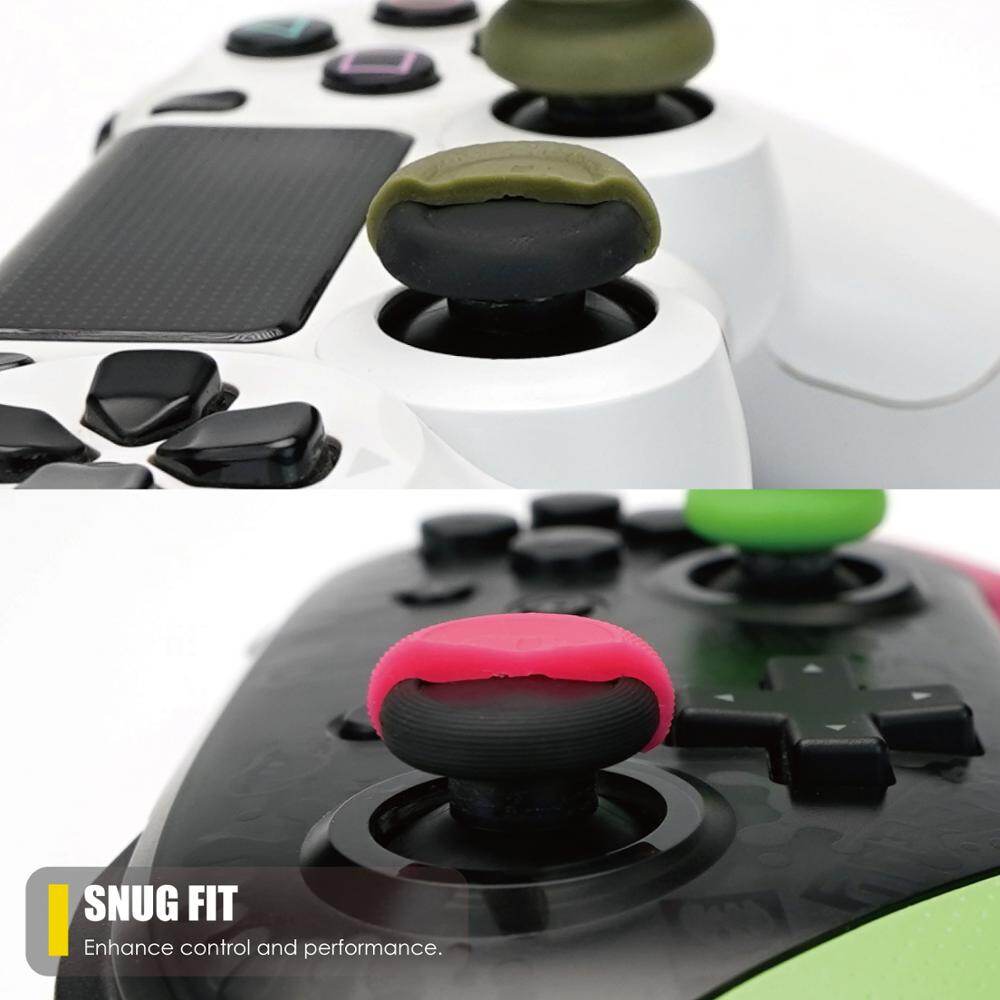 Bộ Kẹp Đầu Lâu & Co. Thumb, Nút Điều Khiển FPS CQC Bọc Ngón Tay Cái, Bộ Điều Khiển Dành Cho PS4 PS5 Switch Pro