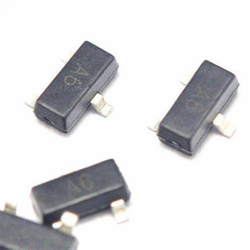 50pcs bas16 a6 sot-23 switching diodes smd transistor