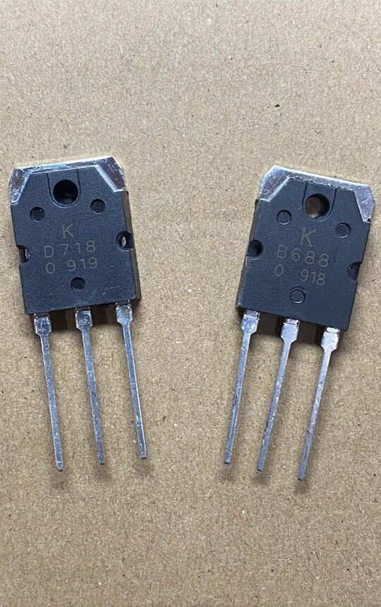 Terrarum 2SB688 & 2SD718 KEC Transistor B688 & D718 