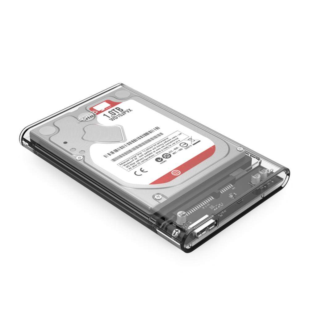 External Hard Drives For Disks Brands Orico 2139u3 Cr Transpa Abs Plastic 2 5in Sata Usb3 0 Hdd External Hard