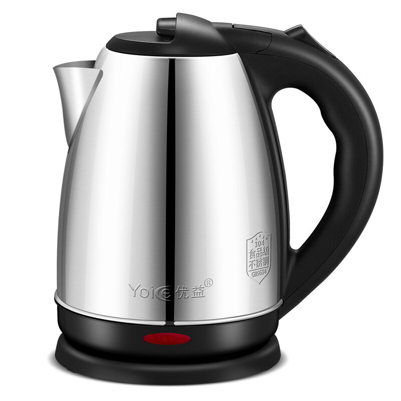 Pocketop bình đun siêu tốc 1.8l thép không gỉ 1500w tự động tắt nguồn ấm đun siêu tốc