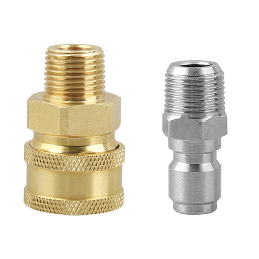 Năm 3/8 Kết Nối Nhanh Lắp Áp Lực Khớp Nối Kết Nối Bộ Adapter