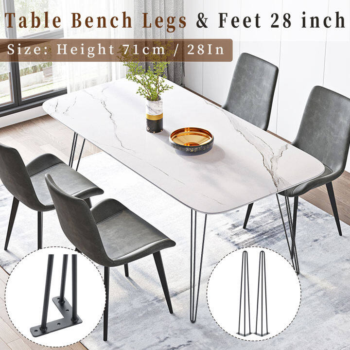 3 prong hairpin table legs