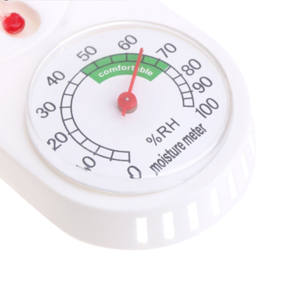Smart Sensor Indoor Vertical Ther-mometer Hygrometer Wall-mounted Household Greenhouse Temperature and Humidity Meter for Room Temp