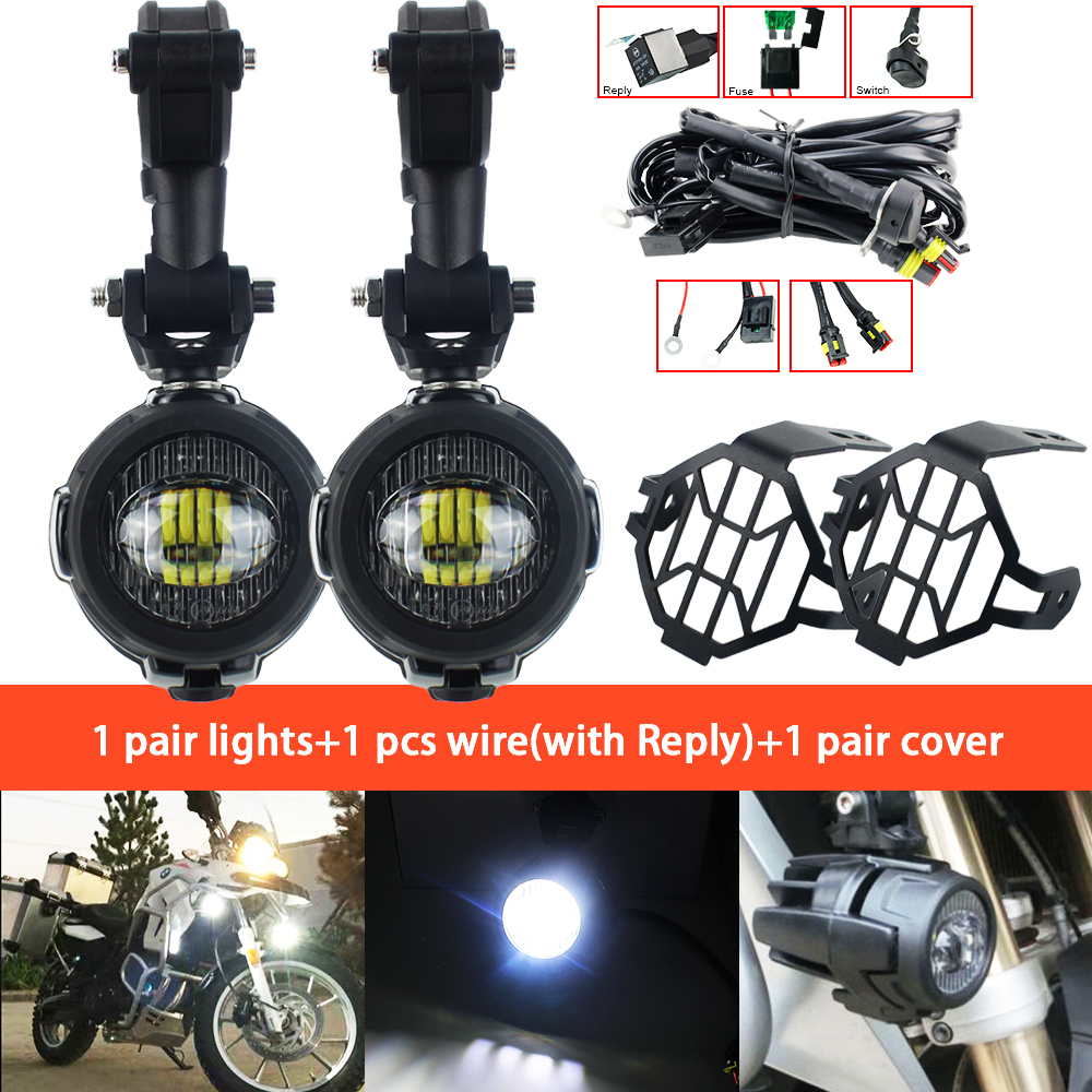 Led auxiliary deals lights motorcycle