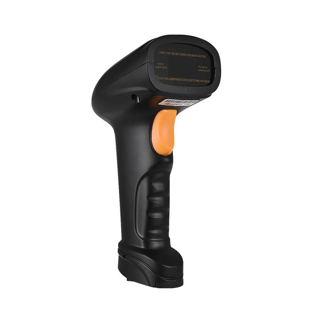 Aibecy 2-in-1 2.4G Wireless Barcode Scanner & USB Wired Barcode Scanner Handheld 1D Bar Code Scanner Reader Storage up to 120000 Bar Code with Rechargeable Battery Mini USB Receiver USB Cable for Computer Laptop