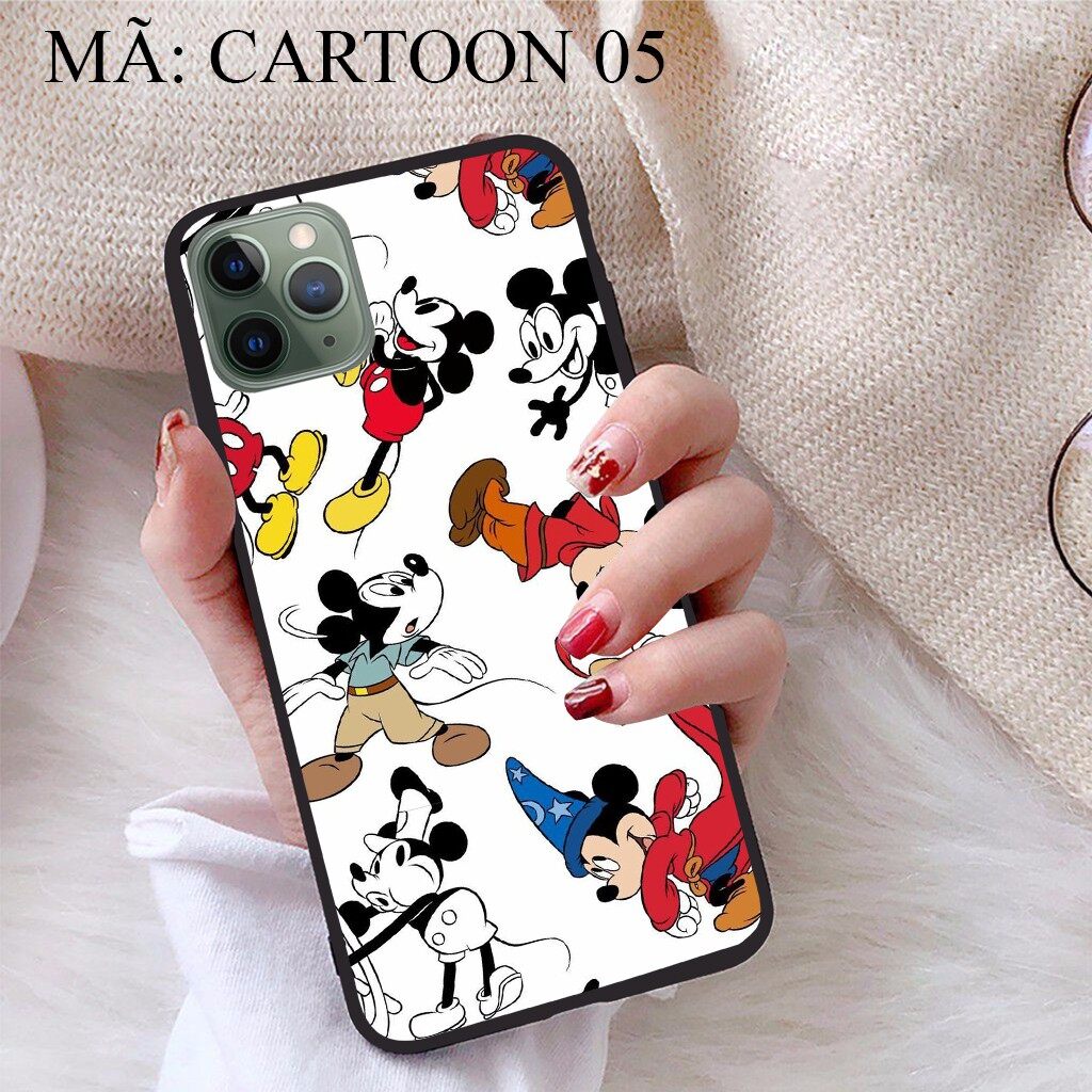 Ốp lưng iphone 11 pro max viền dẻo tpu bst hoạt hình