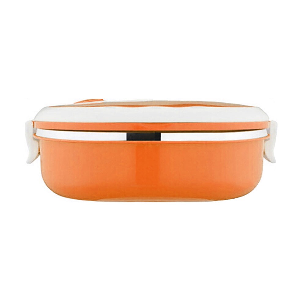 Terylin 1/2 Layer Rectangle Stainless Steel Thermal Lunch Box Food Storage Container