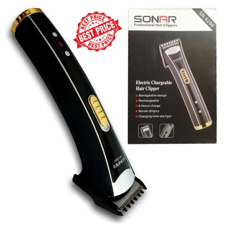 sonar professional hair clippers sn 6200