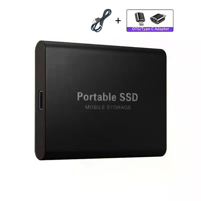 External Hard Drive 16TB Highspeed Portable SSD Solid State Hard Disk