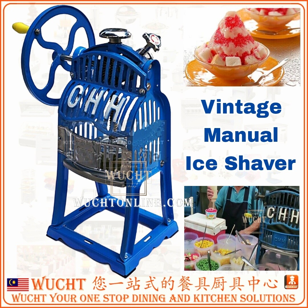 【WUCHT】Traditional Ice Shaver Manual Ice Shaver Thai ABC Machine CHH