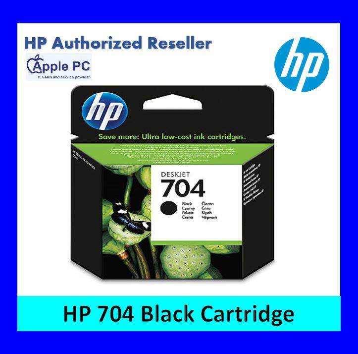 HP 704 Black Original Ink Advantage Cartridge Compatible Printers HP