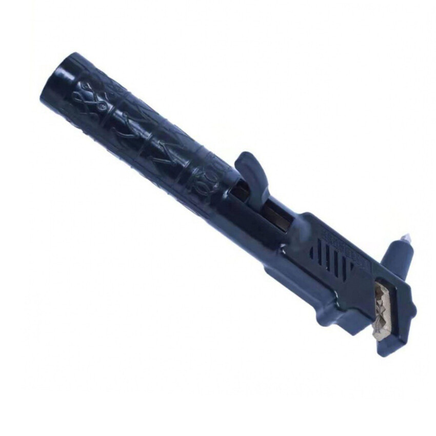 Crooked nozzle welding tongs electrode holder with chipping hammer compression spring high-power compression spring welding tongs with hammer copper core side opening