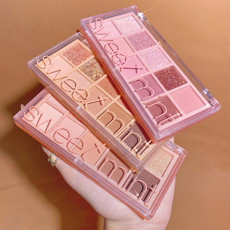 Bạc Hà Ngọt Ngào Cool Toned Phấn Mắt Nhám Long Lanh Phấn Mắt