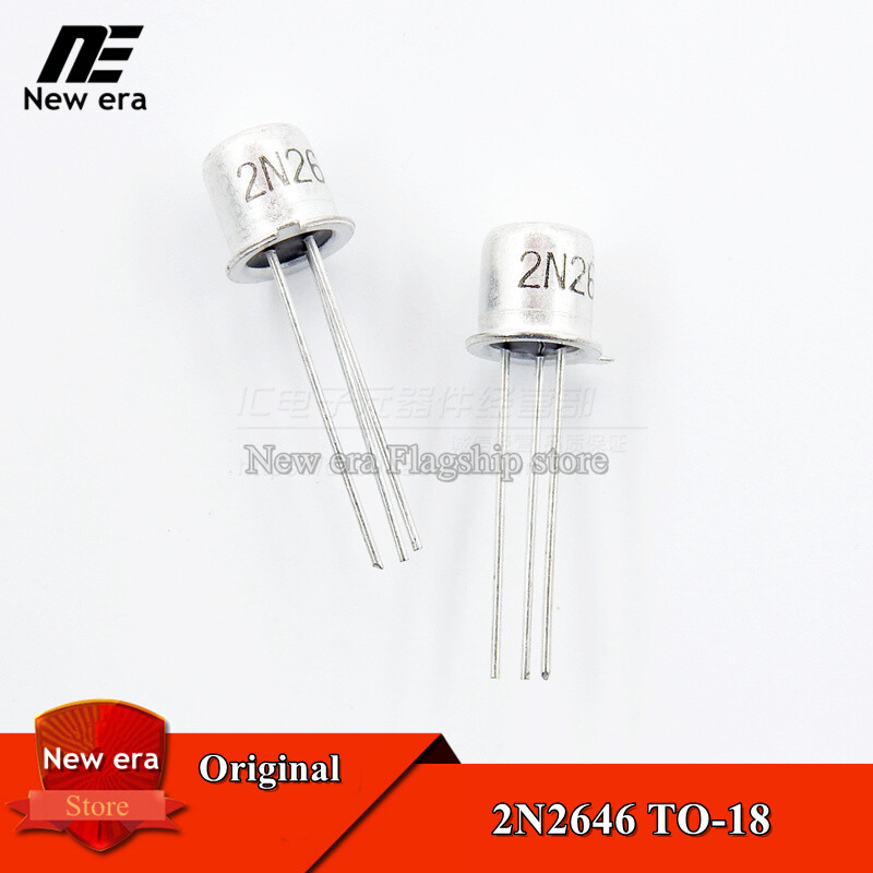2/5pcs original 2n2646 to-18 transistor double base diode ordinary and new original