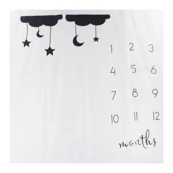 personalised baby milestone mat