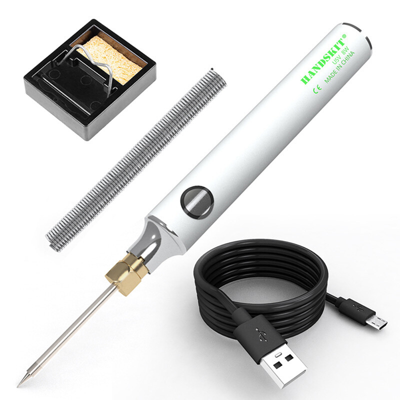 UNI 🔥Hot Sale🔥USB Charging Soldering Iron 5V 8W Adjustable Temperature Soldering Iron Kit