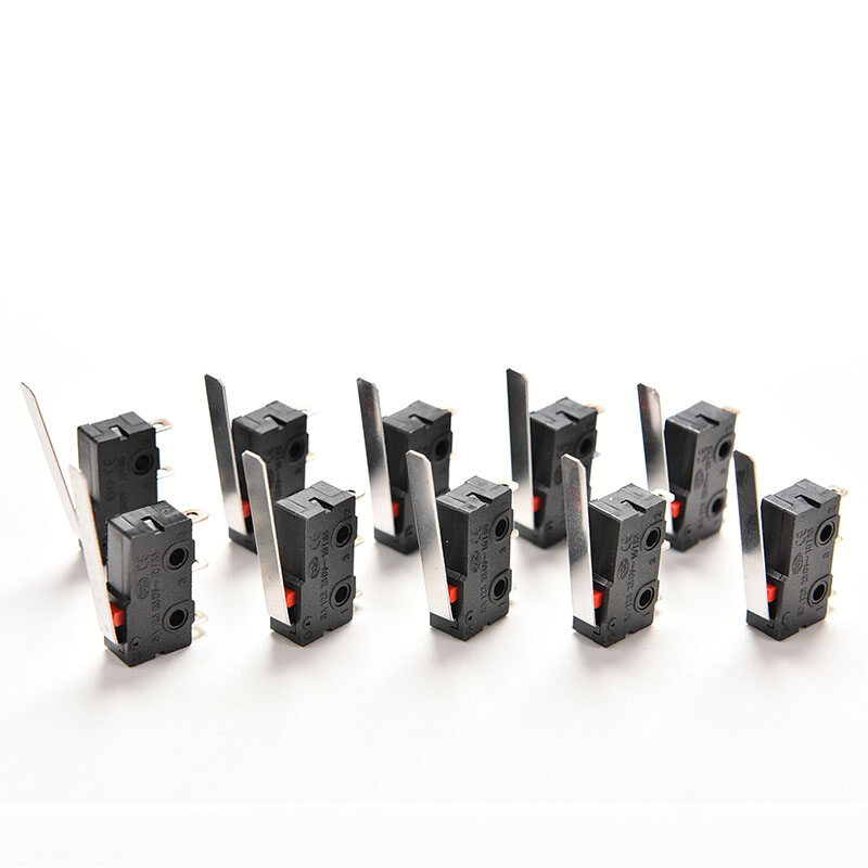 LTG 10PCS Tact Switch KW11-3Z 5A 250V Microswitch 3PIN Buckle