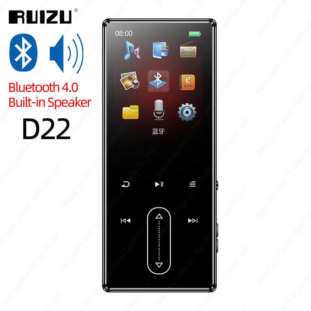 New RUIZU H1 Full Touch Screen Bluetooth MP3 Player 8GB Portable Music