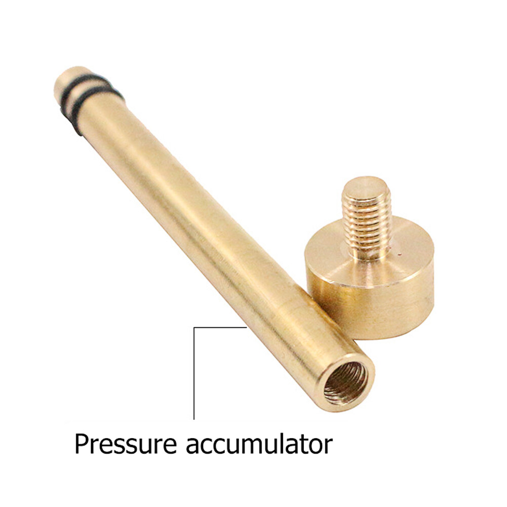 Brass Bật lửa Ống thực tế nén khẩn cấp cháy Ống bền cắm trại đánh lửa Piston dụng cụ sinh tồn thiết bị cắm trại