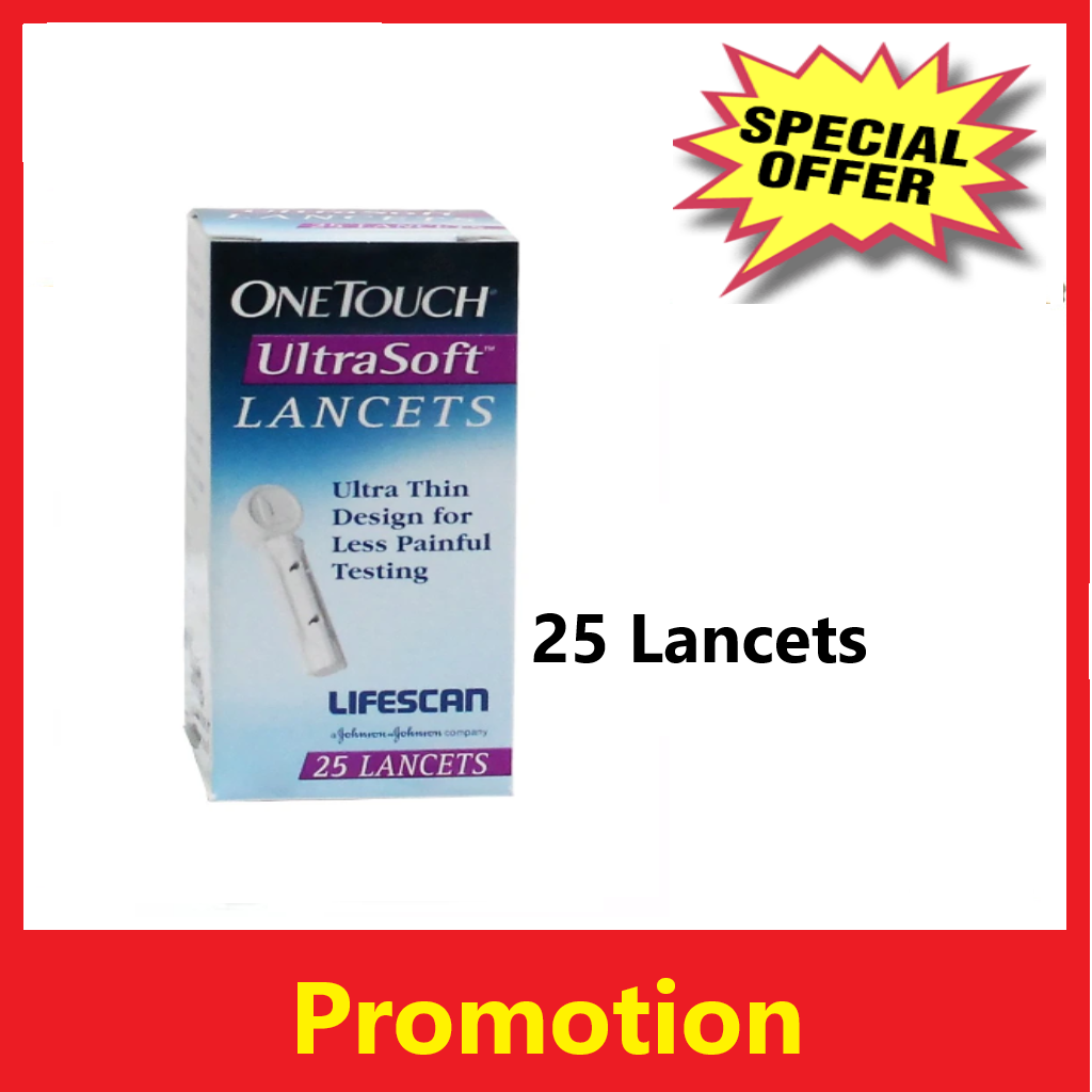 ULTRA SOFT LANCET 25's Lazada