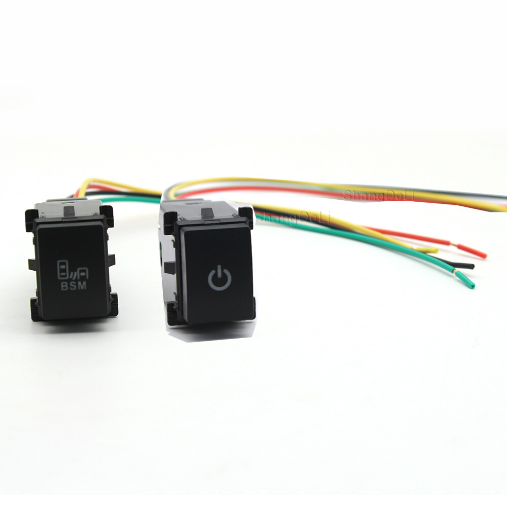 For Subaru Car LED DRL Light Switch Middle Diff Lock Power On Off Trunk Fog Light Radar Push Button