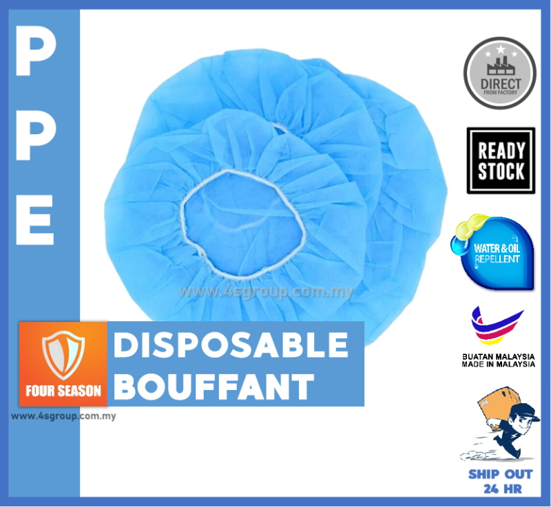 Disposable Hair Cover Bouffant Cap Non Woven 10 pcs