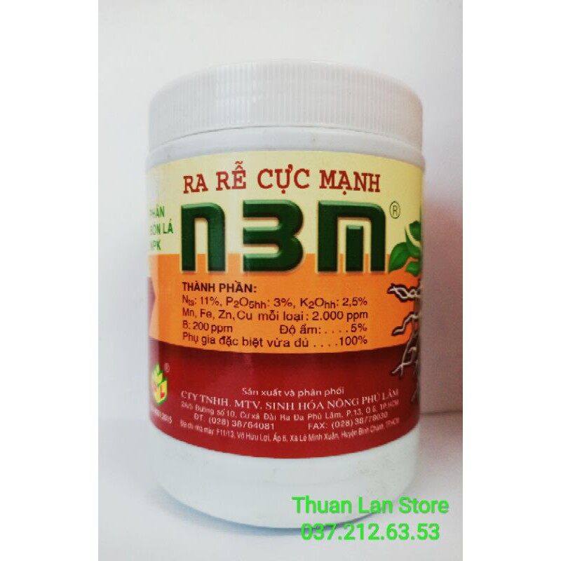 Phân bón lá kích thích ra rễ n3m ra rễ cực mạnh hũ 500g