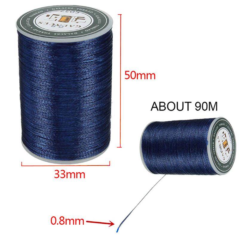 Greenwind Chỉ Sáp 0.8Mm 90M Dây Polyester Máy Khâu Thủ Công