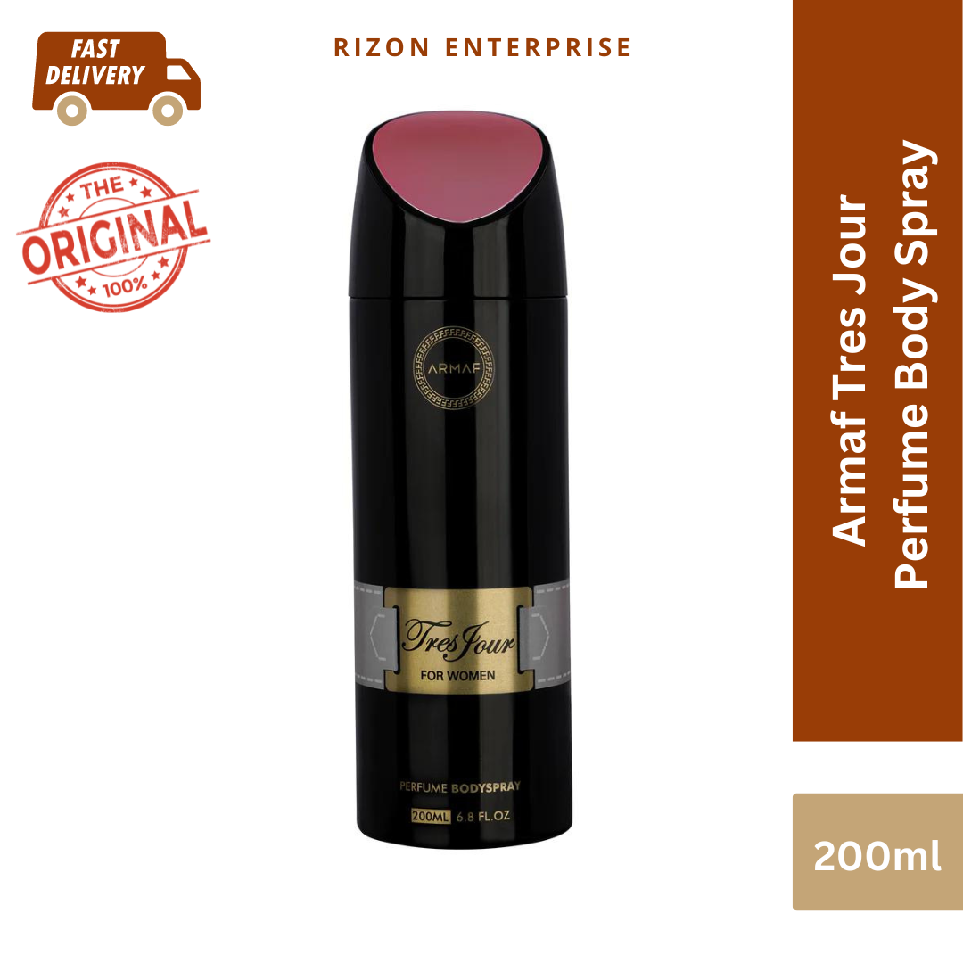 Original] Armaf Tres Jour Perfume Body Spray For Women 200ML Lazada