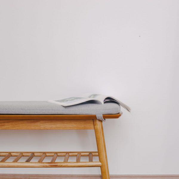 READY STOCK Shoe Bench 4 Seater Chair Muji Furniture Storage Benches ...