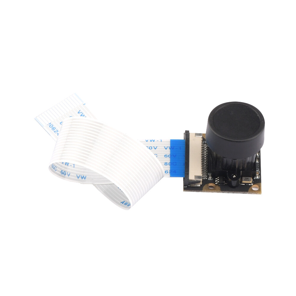 【Ready Stock &Free Shipping】Raspberry Pi 3/4 Generation Camera Module OV5647 Camera 222 Degree Fisheye Wide-angle 3B+ 5 Million Pixels