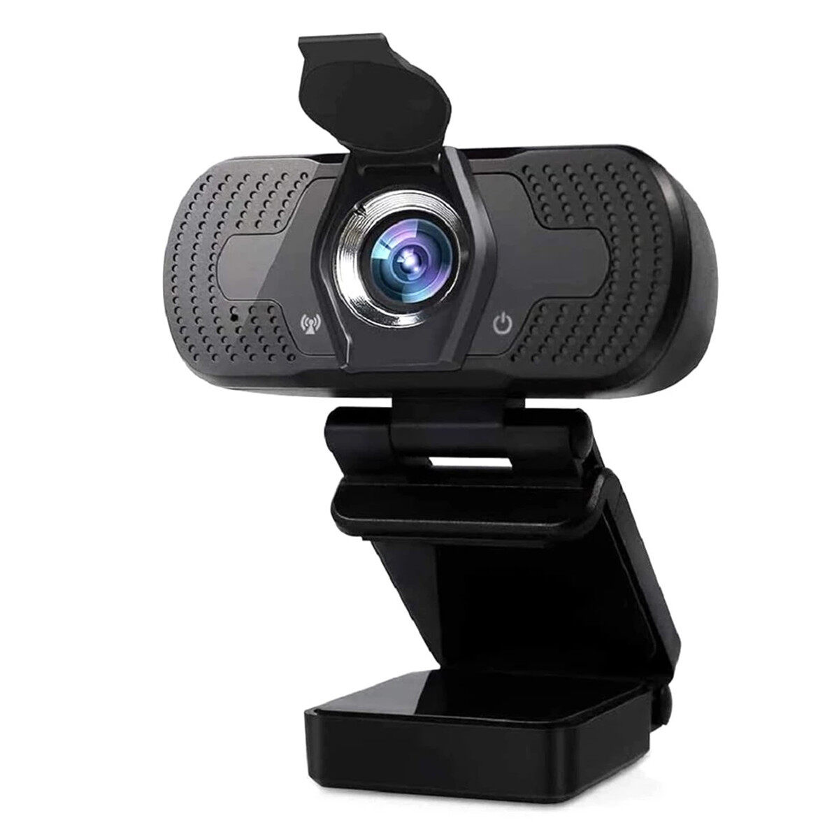 VAORLO HD USB 1080P Webcam Computer Camera Auto Focus with Noise Cancelling Microphone Web Camera For PC Laptop Black