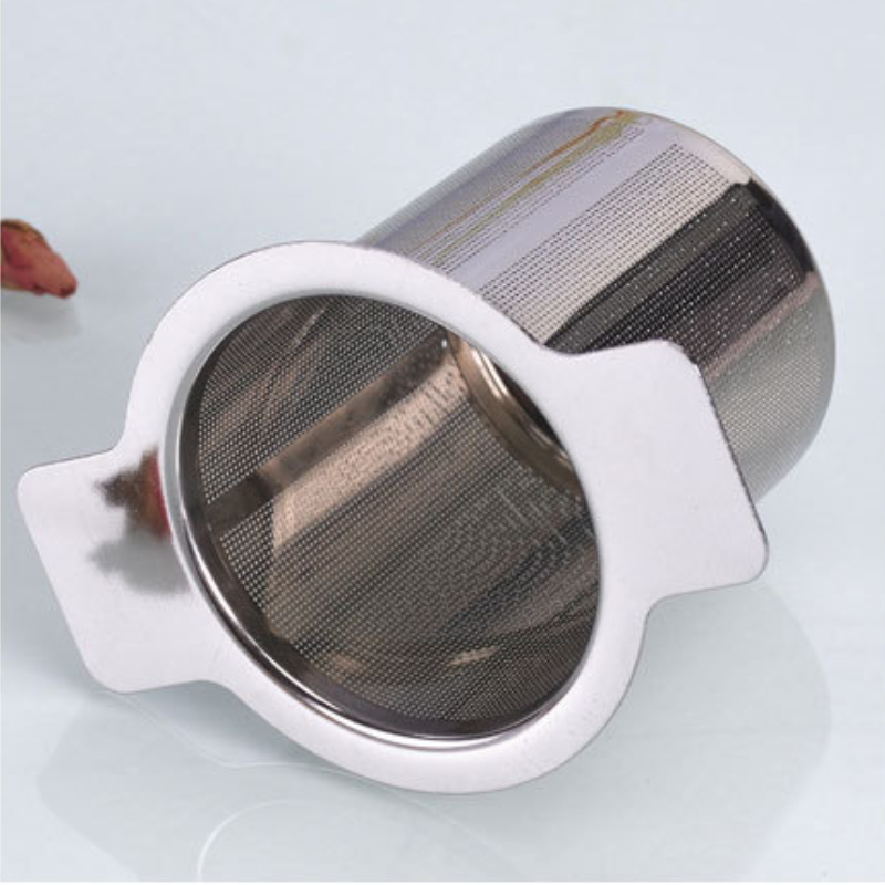 【88HomeStore】304 Stainless Steel Fine Mesh Double Handle Tea Maker Coffee Filter Tea Maker Cup Hanging Loose Leaf Tea Strainer