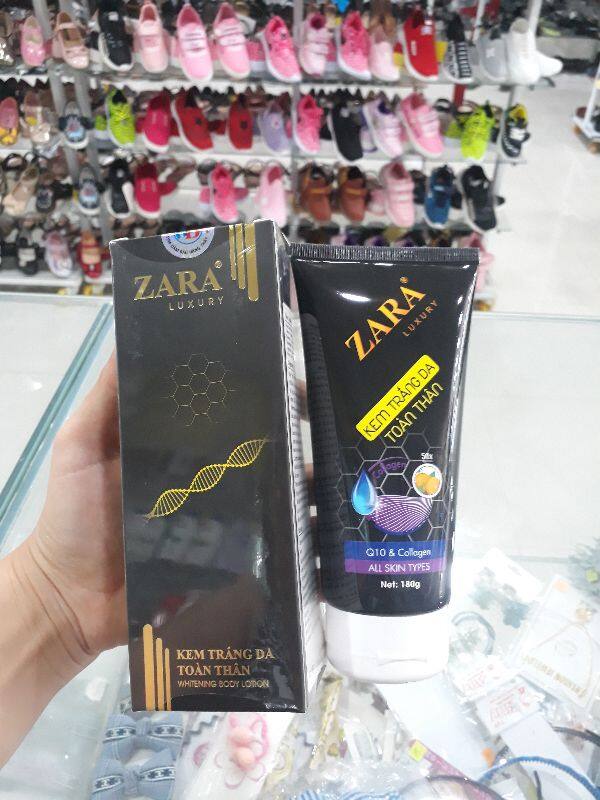 Kem trắng da toàn thân zara. luxury 180g
