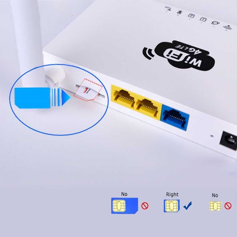 ROUTER WIRELESS WIFI SIM LAN 4G LTE MOBILE HOTSPOT 150MBPS CPE durevole