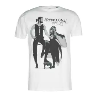 Fleetwood Mac Rumors White T-Shirt Vintage Gift For Men Women Funny Black Tee
