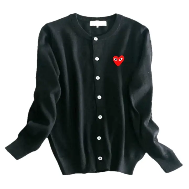 comme des garcons wool cardigan
