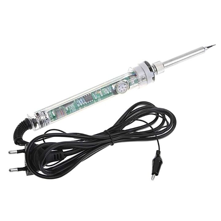 Mỏ hàn chì điều chỉnh nhiệt độ No.907 60W ( tặng 01 thiếc sunchi và nhựa thông hộp )