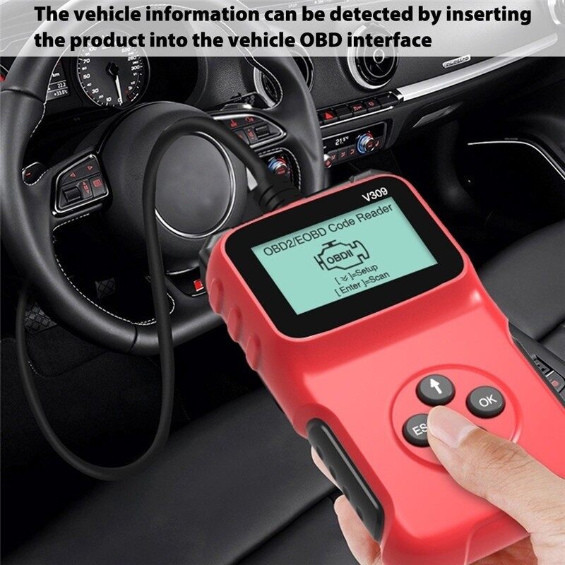Đầu Đọc Máy Quét Chẩn Đoán Xe Ô Tô Cầm Tay EKLEVA OBD2 OBDII, Mã Lỗi Công Cụ Sửa Chữa Ô Tô OBDII Phổ Thông Công Cụ Chẩn Đoán