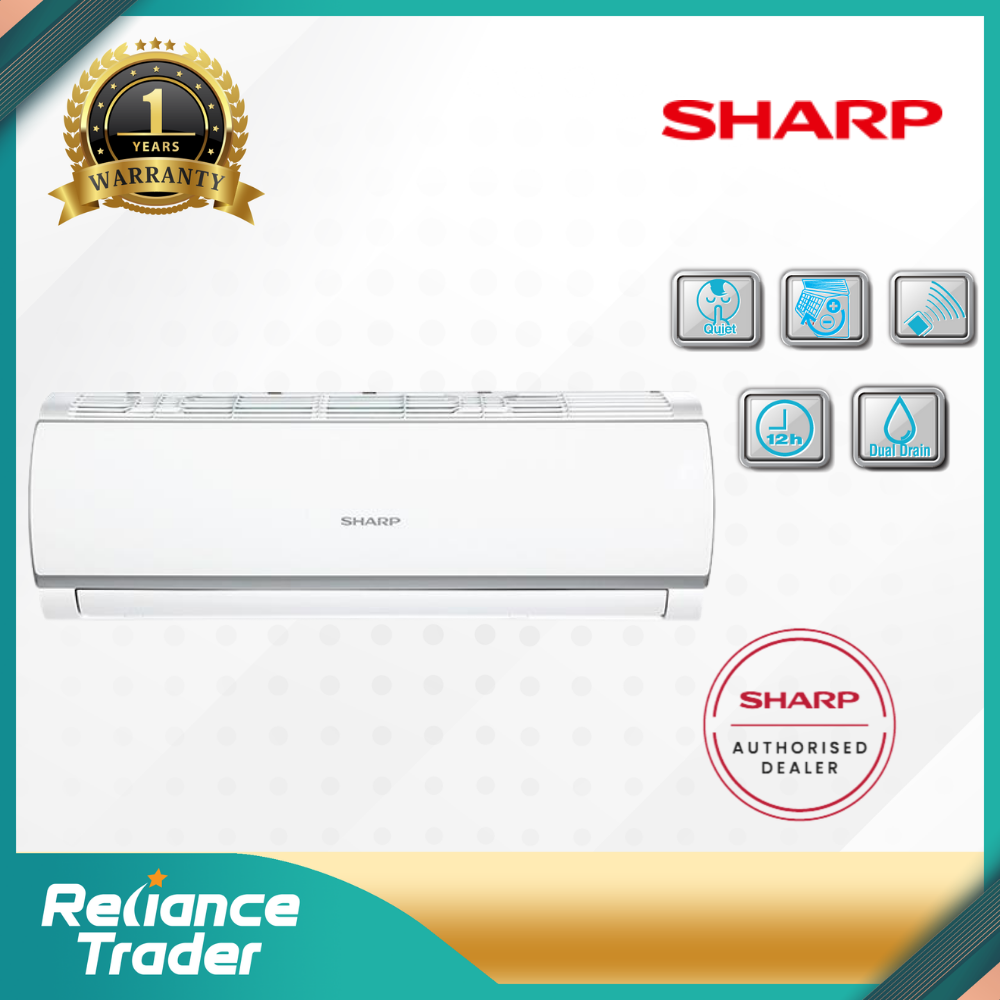 sharp aircond aha9wcd 1.0 hp