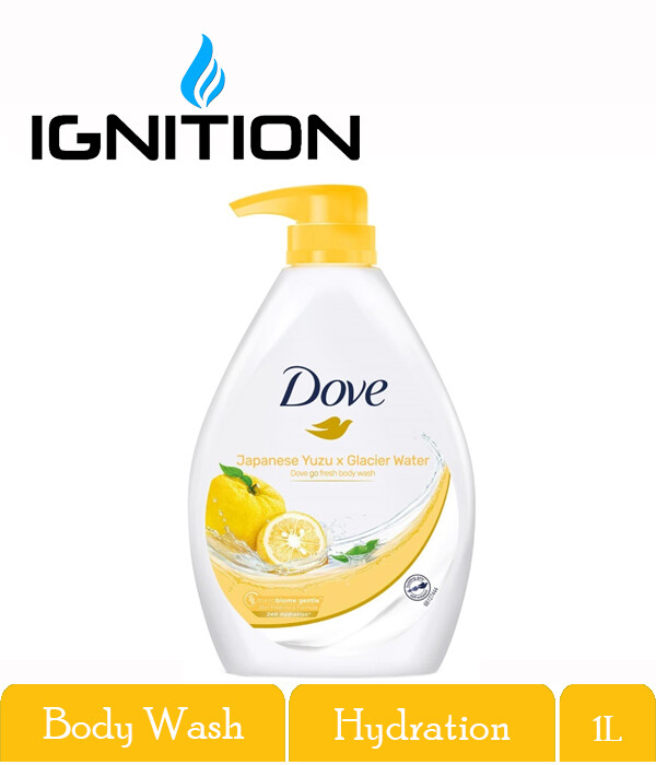 Dove Go Fresh Body Wash Japanese Yuzu x Glacier Water 1L Lazada
