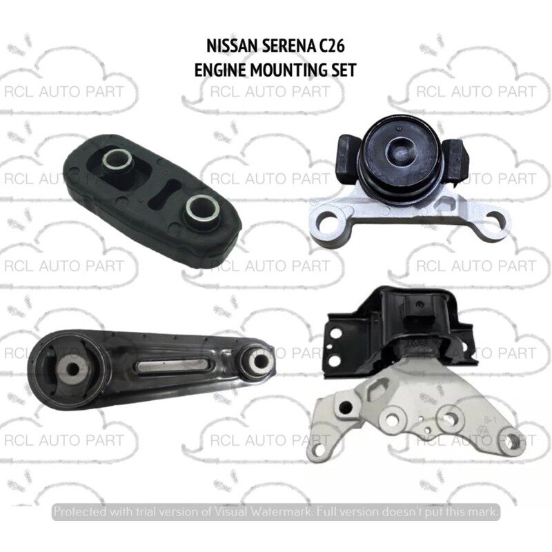 ENGINE MOUNTING KIT SET NISSAN SERENA C26 | Lazada
