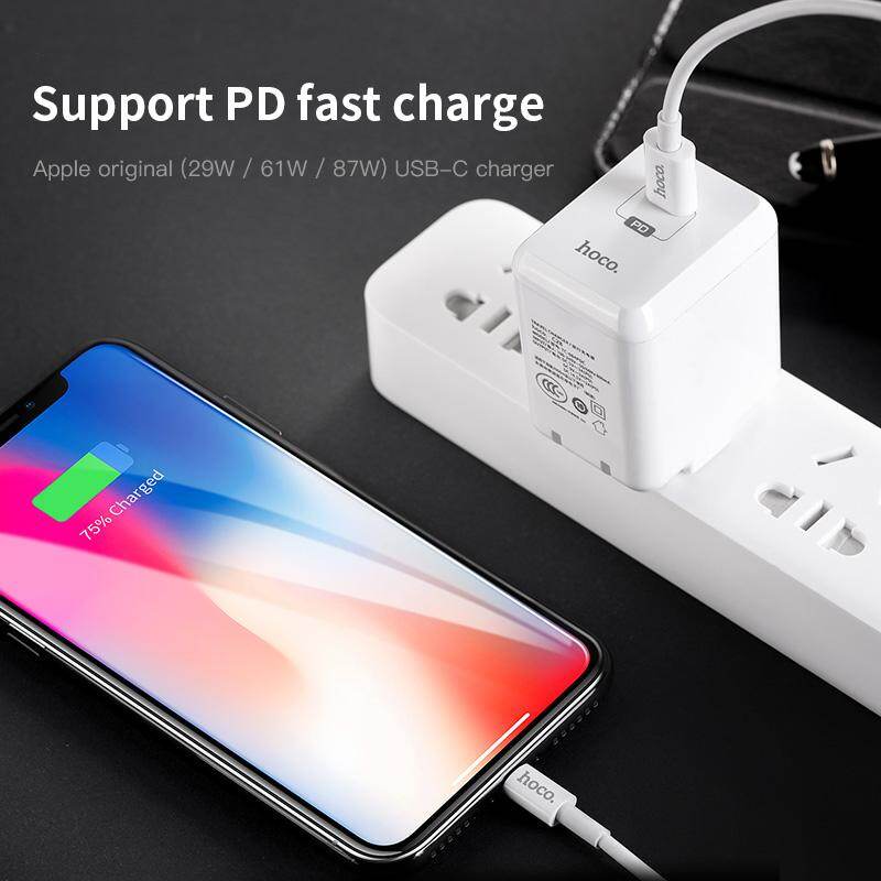 HOCO 20W PD Type C to Lightning Fast Charging Cable USB Power Delivery Quick Charge Cable for Iphone 12 Iphone12 pro Max Iphone 12mini